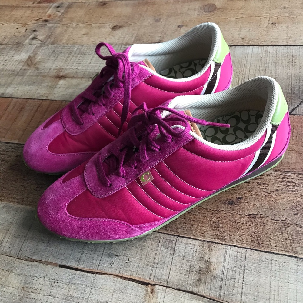 COACH Nikki Sneaker Pink 8.5